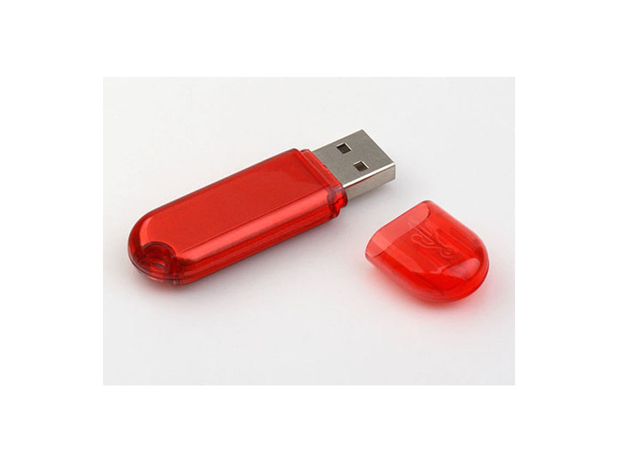 Mini USB Stick Giveaway bedrucken - Logo leuchtet mittels Diode