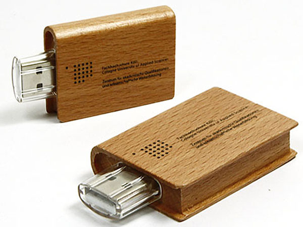 Fachhochschule Köln cologne Holz buch USB-Stick