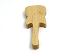 Gitarre USB-Stick aus Holz mit Logodruck